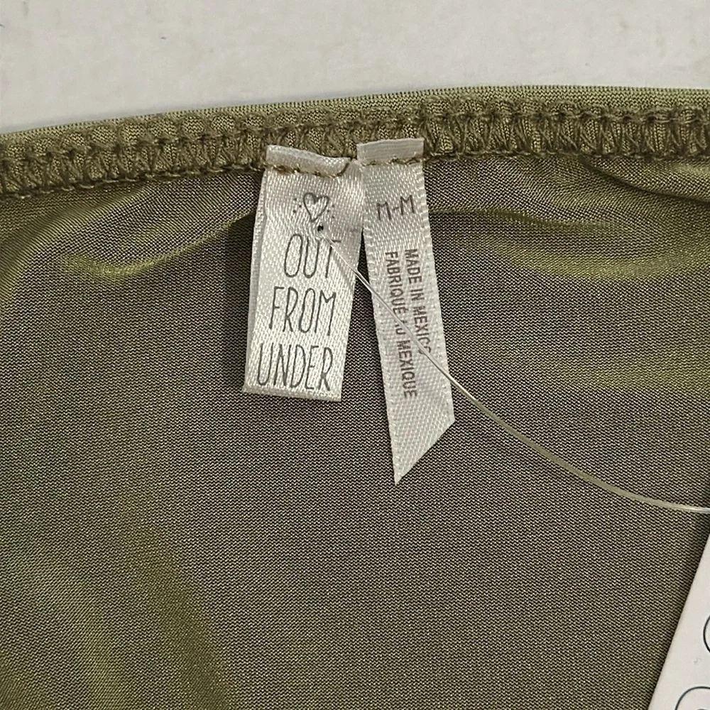 Out From Under x URBAN OUTFITTERS Women's Green Bodysuit moss green medium - Picture 8 of 10